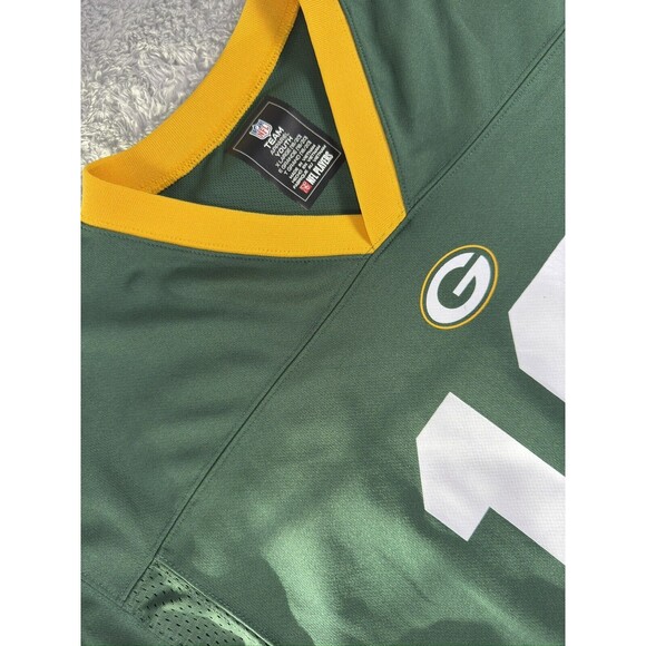 Green‎ Bay Packers Jersey NFL Aaron Rogers #12 Youth XL Extra Large (16-18) - Picture 1 of 8